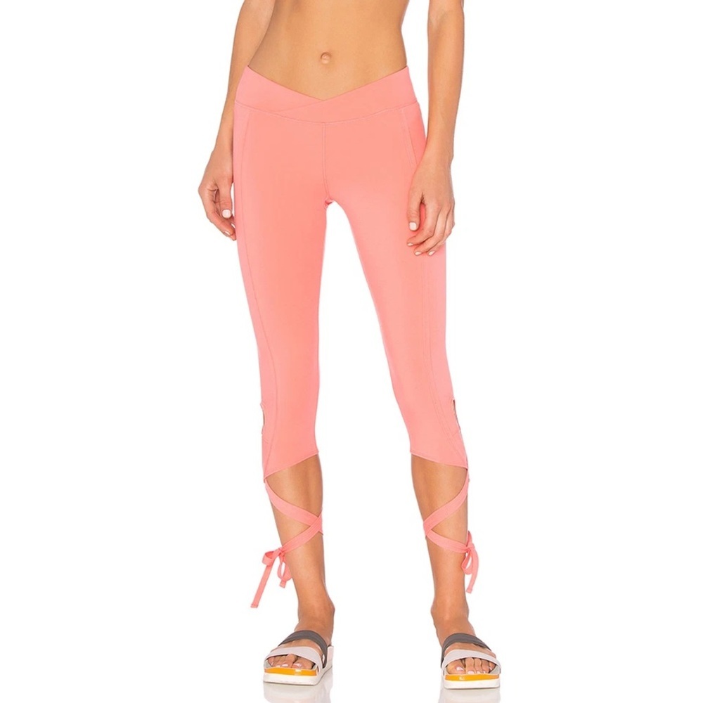 Free People Movement Turnout Yoga Capris in Moonshadow